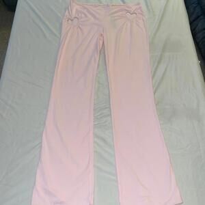 Skims Women's Heart Cutout Pants Size XL Pale Pink Cute Coquette Girly NWT
